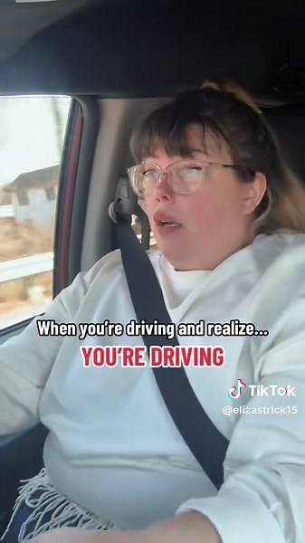 Auto pilot at its finest. 🚘 🫣 #funny #relateable #autopilot #driving #fypシ