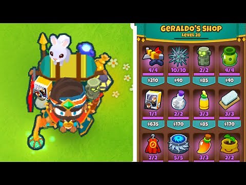 All of Geraldo's SHOP ITEMS Explained! (Update 31)