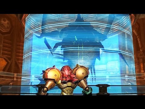 Metroid Prime: Parasite Queen Boss Fight #1 (4K 60fps)