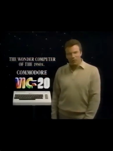 Commodore VIC 20 William Shatner says it's the computer of the 80's, sold. #nostalgia #80s #commodore #vic20 #williamshatner