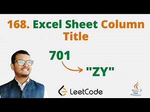 168. Excel Sheet Column Title || Java || Leetcode || Hindi
