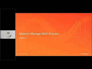 Management of Change MOC | Maximo Back to Basics