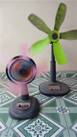 Comparing a 5-blade mini ceiling fan with a modified fan | Which is more powerful?
