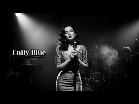 Enlly Blue - Slow Burn | Soul Blues Rhythm (Gritty 1950s Vibe, Classic Guitar & Snare Shuffle)
