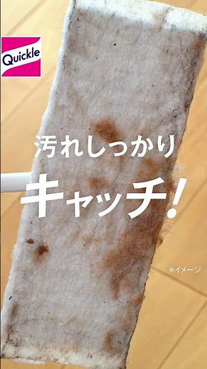 花王 クイックル ウエットシート 無添加タイプ ペット篇 皮脂・唾液（15秒） 動画広告