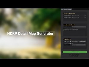 HDRP Detail Map Generator | Streamline Your Unity Material Detailing