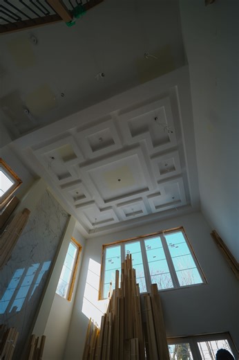 Net-Zero Building Solutions on Instagram: "Most teams finish drywall and taping, then disappear. At NetZero, we come back for a final quality check before we call it done. We scan every wall and ceiling with a light to catch the small things that cause big headaches later, tiny waves, indentations, missed spots, and touch-ups you only see from the right angle. We mark everything, return, and fix it properly. Yes, it takes extra time, but it protects the finish, reduces deficiencies, and keeps th