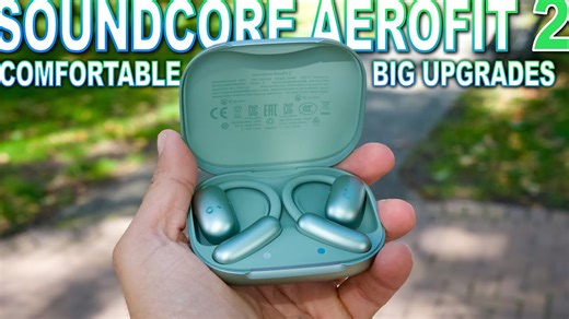 Soundcore AeroFit 2 - Super Comfortable Open Earbuds With Major Upgrades