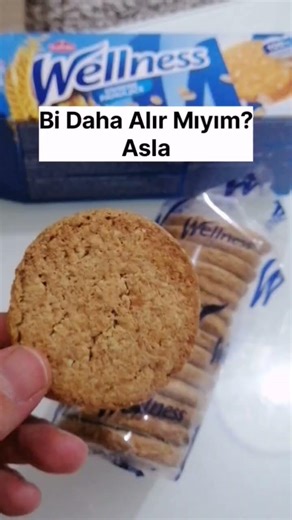 Yulaflı Bisküvi #deniyoruz Sen denedin mi? #reklam değil