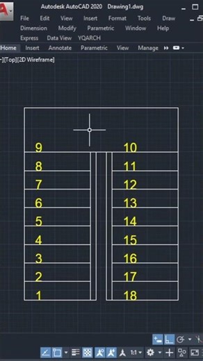 AutoCAD Increment Tool 🔥 Faster Numbering Trick #autocad #autocadshorts #tutorial