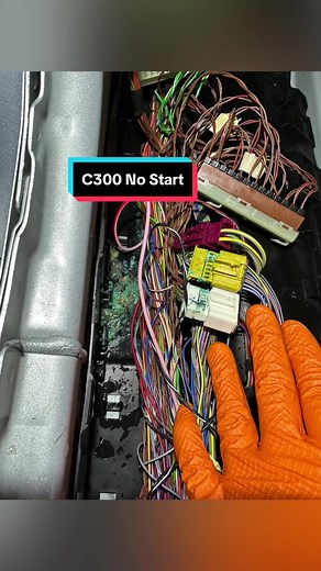 Mercedes C300 No Crank No Start Electrical Fix
