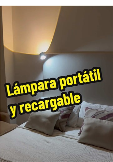 Lámpara portátil y recargable para tus momentos de concentración o ambientar tu hogar #decoracion #iluminacion #hogar