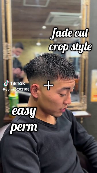 Easy Perm for Crop Style: A Guide to Fade Haircuts