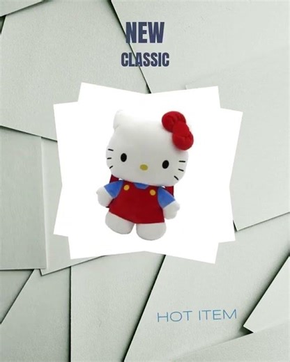 HELLO KITTY - Original - gosedjur Ryggsäck - 35cm