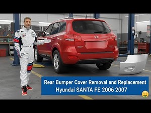 How to Remove & Install a Rear Bumper Cover on a Hyundai Santa Fe (06-12)