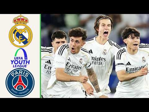 Real Madrid vs PSG | U19 UEFA Youth League 2025/26 | Semi Final