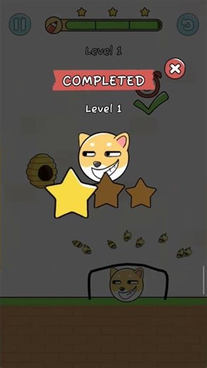 Save The Doge Level 1 Solution ✔️#youtubeshorts ##viralshorts #trendingshorts #shorts