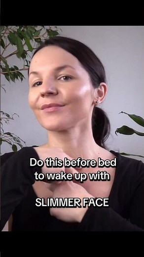 How I Make My Face Look Slimmer Overnight (No Surgery!) | Lymphatic drainage | Facial massage