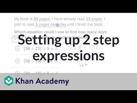 Setting up 2 step expressions