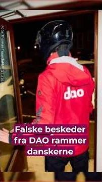 Pas på falske beskeder fra DAO