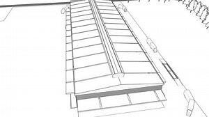 3D animation of building project