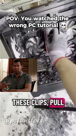 POV: You watched the wrong PC tutorial 💀😂