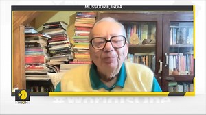 2.4K views · 19 reactions | #WIONExclusive: When is the next Ruskin Bond book out? The master of storytelling tells WION's @MollyGambhir he has 'written some new things' and that he is 'always writing something'. Watch more on https://www.wionews.com/videos | WION | Facebook