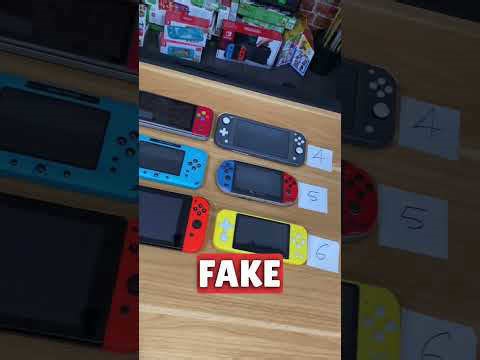 ¿Qué Nintendo Switch es falsa? 🧐