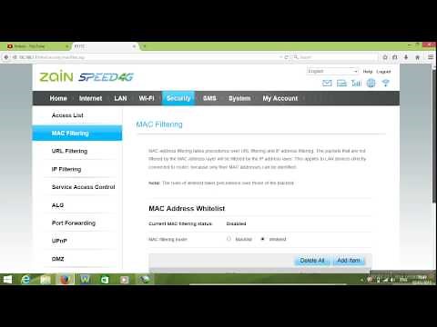 how to filter or block mac address in any router huawei E5172As 22