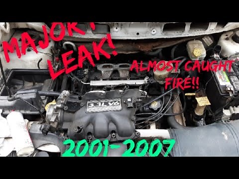 2001-2007 Dodge Grand Caravan 3.3v6 Major fuel leak! (The Fix)