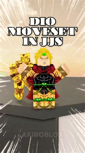 Dio Moveset in JJS is WILD #jujutsushenanigans #jjs