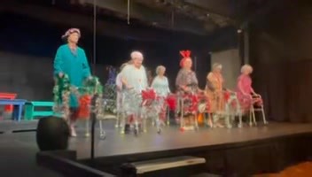 Lamp Lite Christmas 2025Grandma Got Ran Over By A Reindeer PART 1 (Video is in two parts because of how the young lady who recorded for us had to share with us)*We do not own the rights to this music, it is for educational purposes only* | Rhythm Rocker Cloggers