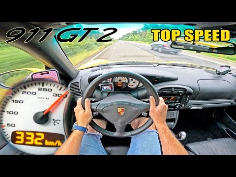 2003 Porsche 996 911 GT2 // 332KM/H POV on AUTOBAHN