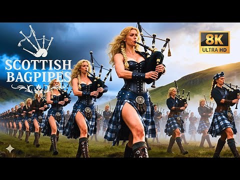 Epic Scottish Women with Bagpipes | Bagpipe of the Highlands and Brave Hearts @EironasMythicPipes