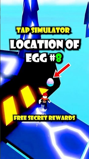 ALL 9 Egg Locations in 60 SECONDS! 🥚🔥 Tap Simulator (FREE Secret Rewards)