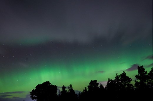 Northern Lights spotted over Scotland as Aurora 'red alert' sparks stunning view