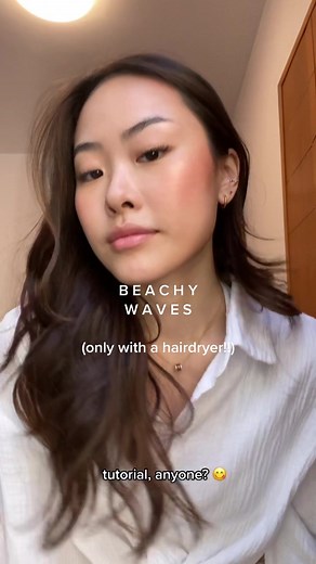 Achieve Beachy Waves with Just a Hair Dryer! Tutorial Included