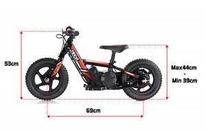 Revvi 12 Bike Specs | Kids Electric Powered Motorbike