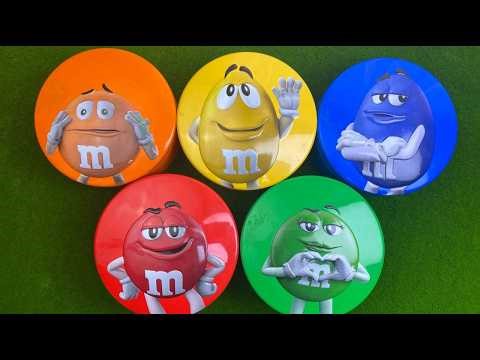 Satisfying Video | Relaxing Unboxing Delicious Munz and Rainbow M&M'S Candy Asmr