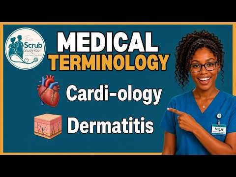 Medical Terminology Made Easy| Prefix, Root Words, and Suffixes for Nursing Students