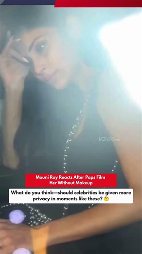 #MouniRoy Gets Upset 😳 After Paps Film Her Without Makeup