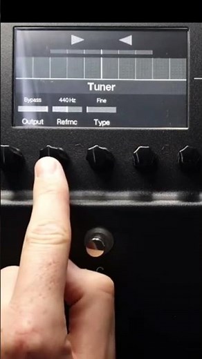 How To Adjust The Standard Pitch Of The Tuner For The LINE 6 POD GO