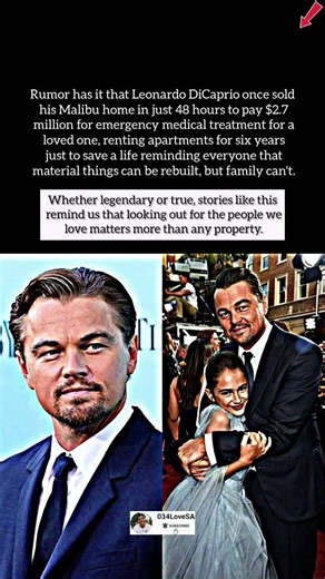 The Truth About Leonardo DiCaprio’s $2.7 Million Sacrifice 🤯#leonardodicaprio #shorts