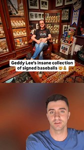 18K views · 302 reactions | Geddy Lee built a collection of autographed baseballs worth millions 勞 . #sportscards #baseball #mlb #tradingcards #baseballcards #topps #geddylee | Trove Collectibles | Facebook