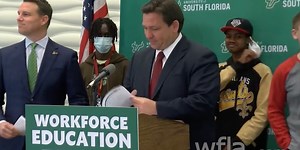 Ron DeSantis mocked for getting mad at high school kids for wearing masks