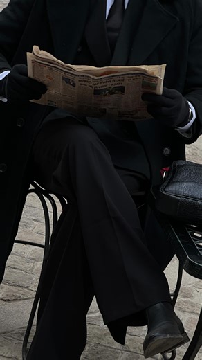 Sharad on Instagram: "A gentleman uniform. [GentlemanStyle, RefinedLook, TailoredLife, MenswearDaily, ClassicOutfit, SharpDressing, FormalAesthetic, StyleWithPurpose] #sharadkhan #reels #reelsinstagram #reelitfeels #instareels #viralreels #explorepage #trendingreels #reelsdaily #AllBlackEverything #ClassicMenswear #ModernGentleman #SharpStyle #SuitAndOvercoat #TimelessStyle #MensFashion #EleganceInBlack #PowerLook #StreetStyleMen #DressedToImpress"