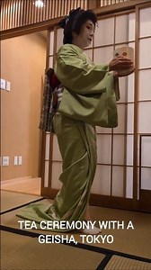 🇯🇵 Tea Ceremony with a Geisha in Tokyo. An unforgettable Japan Experience