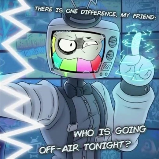 Vox VS Mr. Puzzles (Hazbin Hotel X SMG4 Comic Dub)