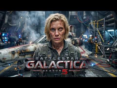 Battlestar Galactica Season 5 - Edward James Olmos, Mary McDonnell, Katee Sackhoff | A New Cylon War