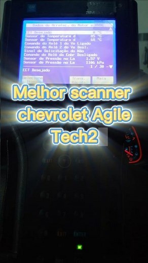 Melhor scanner Chevrolet Agile Tech2